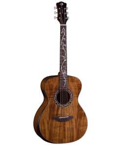 Guitarra Acústica-electro Koa Bevel Folk Luna Vineyard -