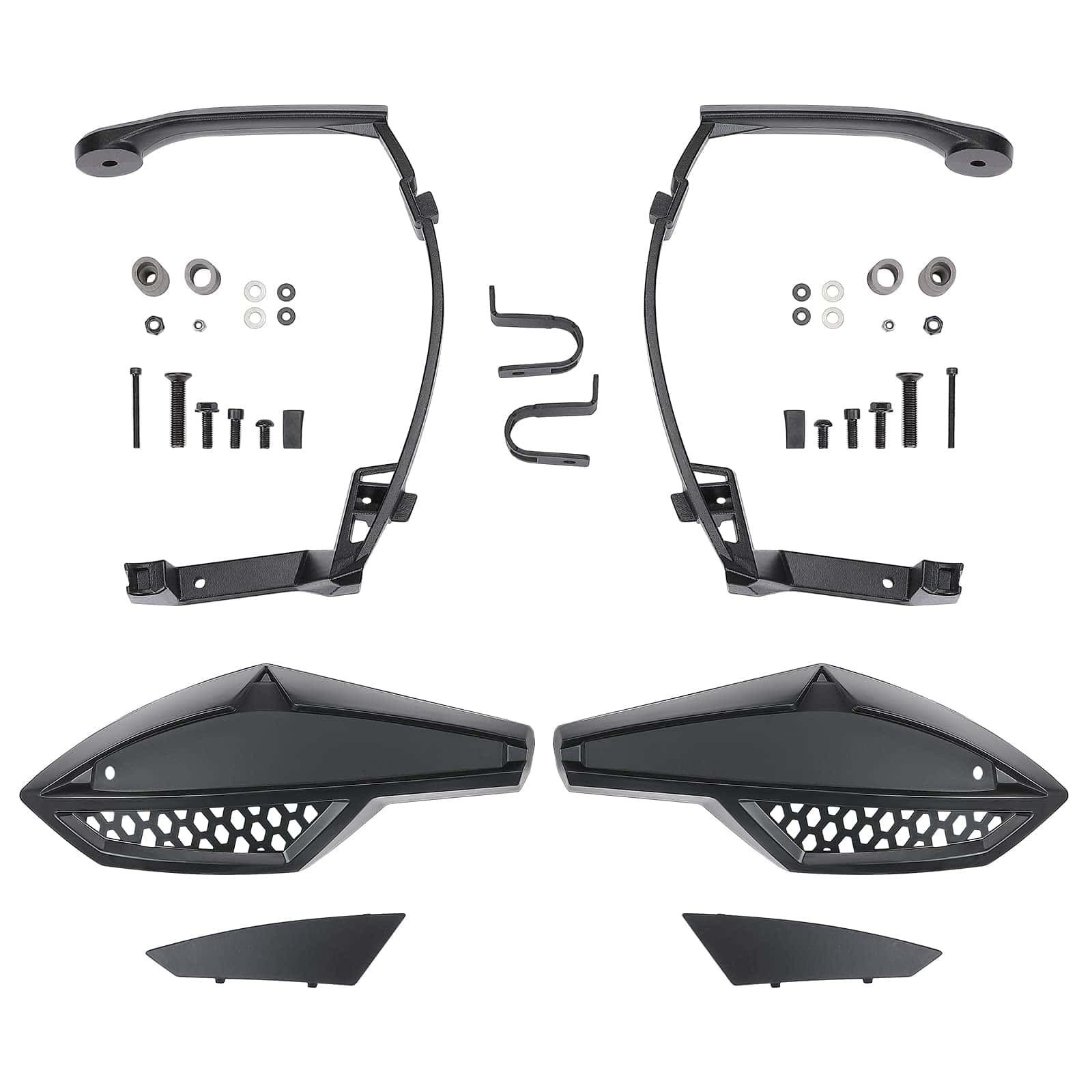 KEMIMOTO Protector de Manos para ATV, Kit de Deflectores de - Imagen 4