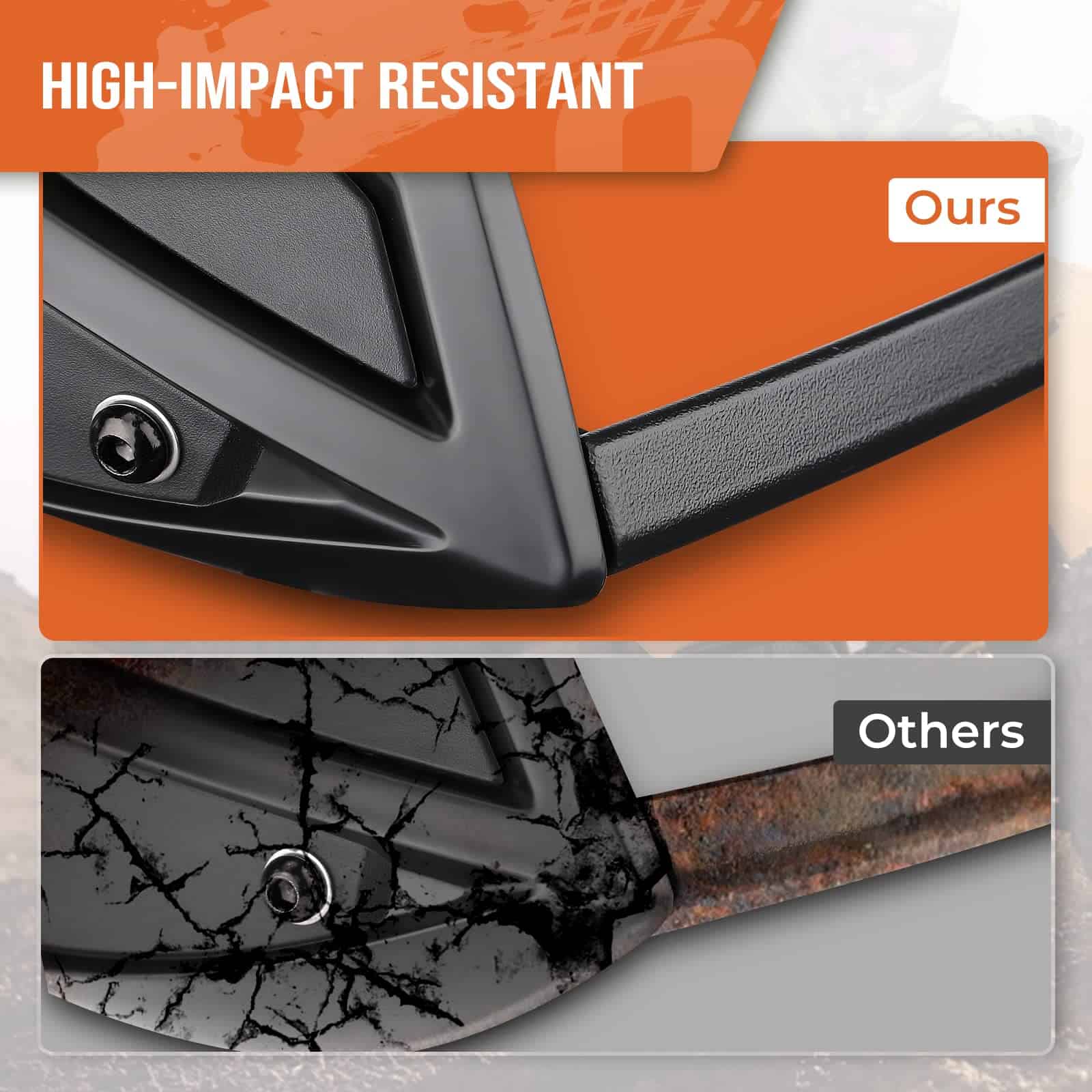 KEMIMOTO Protector de Manos para ATV, Kit de Deflectores de - Imagen 6