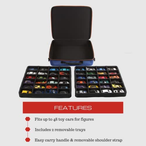 Estuche organizador y exhibidor de juguetes para autos de - Imagen 6