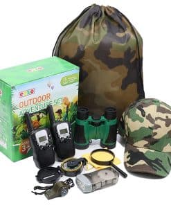 Kit de Aventura al Aire Libre Ezzo con Walkie-Talkies -