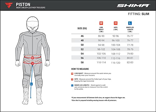 Pantalones de Moto para Hombre SHIMA Piston - Pantalones de - Imagen 4