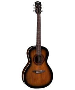 Guitarra acústica eléctrica Luna Art Vintage Parlor -