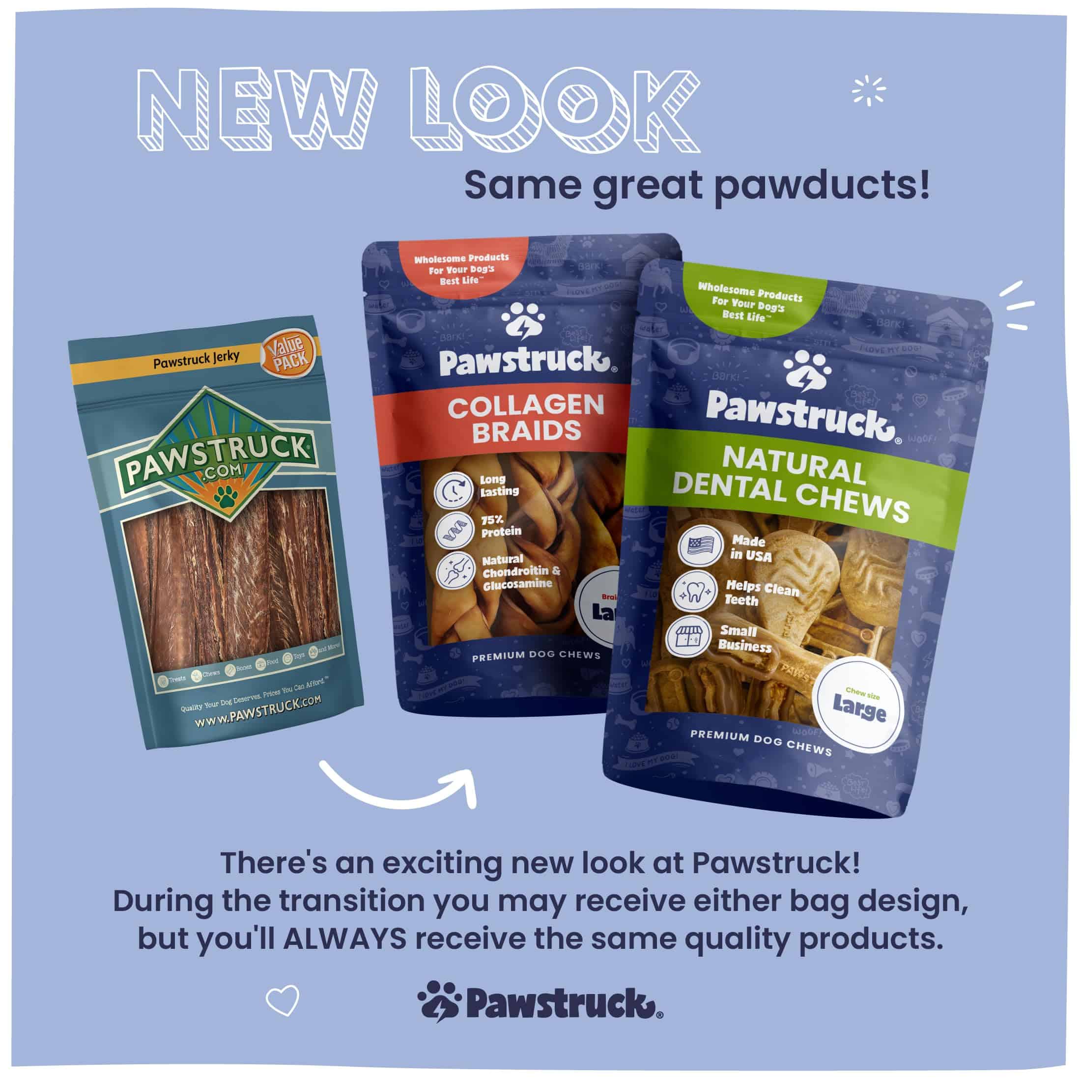 Pawstruck Natural 3-5" Bully Sticks para Perros Pequeños y - Imagen 4