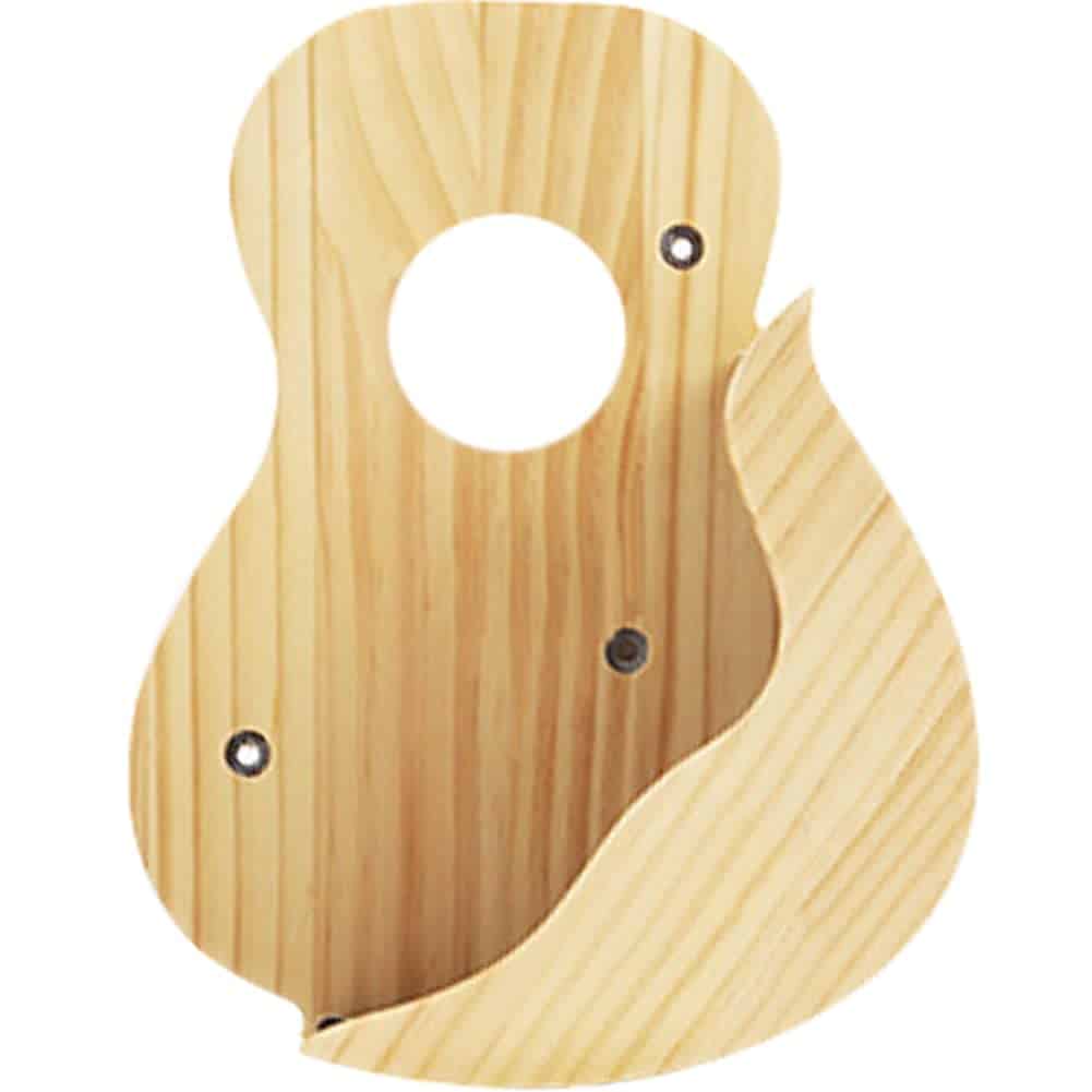 Soporte de Pared de Madera para Ukulele Kelendle - Soporte