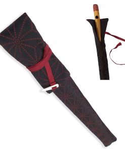 Bolsa Acolchada para Shinobue Hecha en Japón de Mejiro Co.,