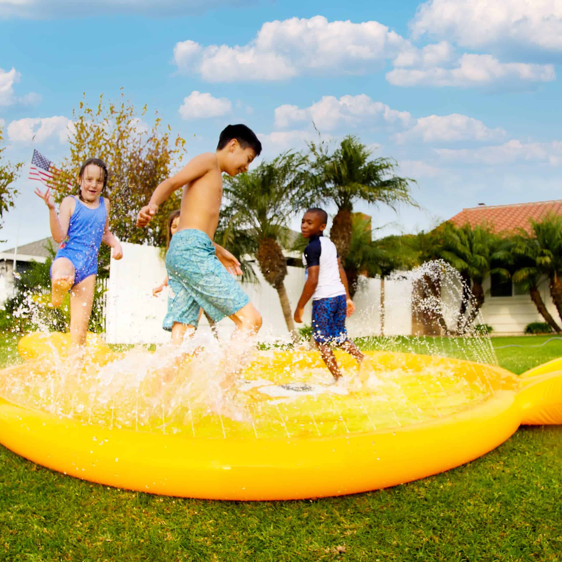 Tapete de Agua Pulpo BigMouth Inc Splash para Niños, Juego - Imagen 7