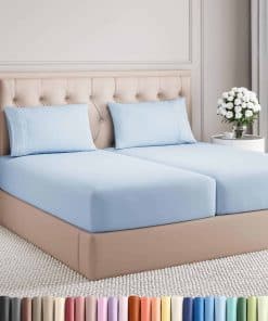 Juego de Sábanas Split King Size de 5 Piezas - Suaves y