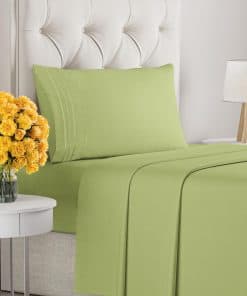Juego de sábanas CGK Unlimited Cal King Size de 4 piezas -