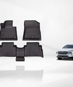 Tapetes para piso personalizados para Hyundai Santa Fe