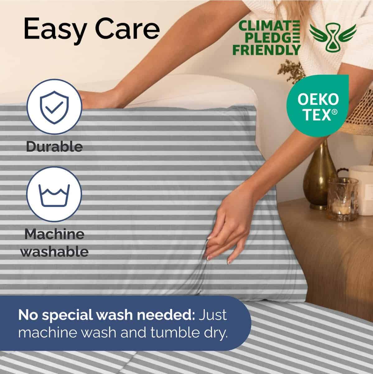 Juego de Sábanas Completo de 4 Piezas - Sábanas Extra - Imagen 7