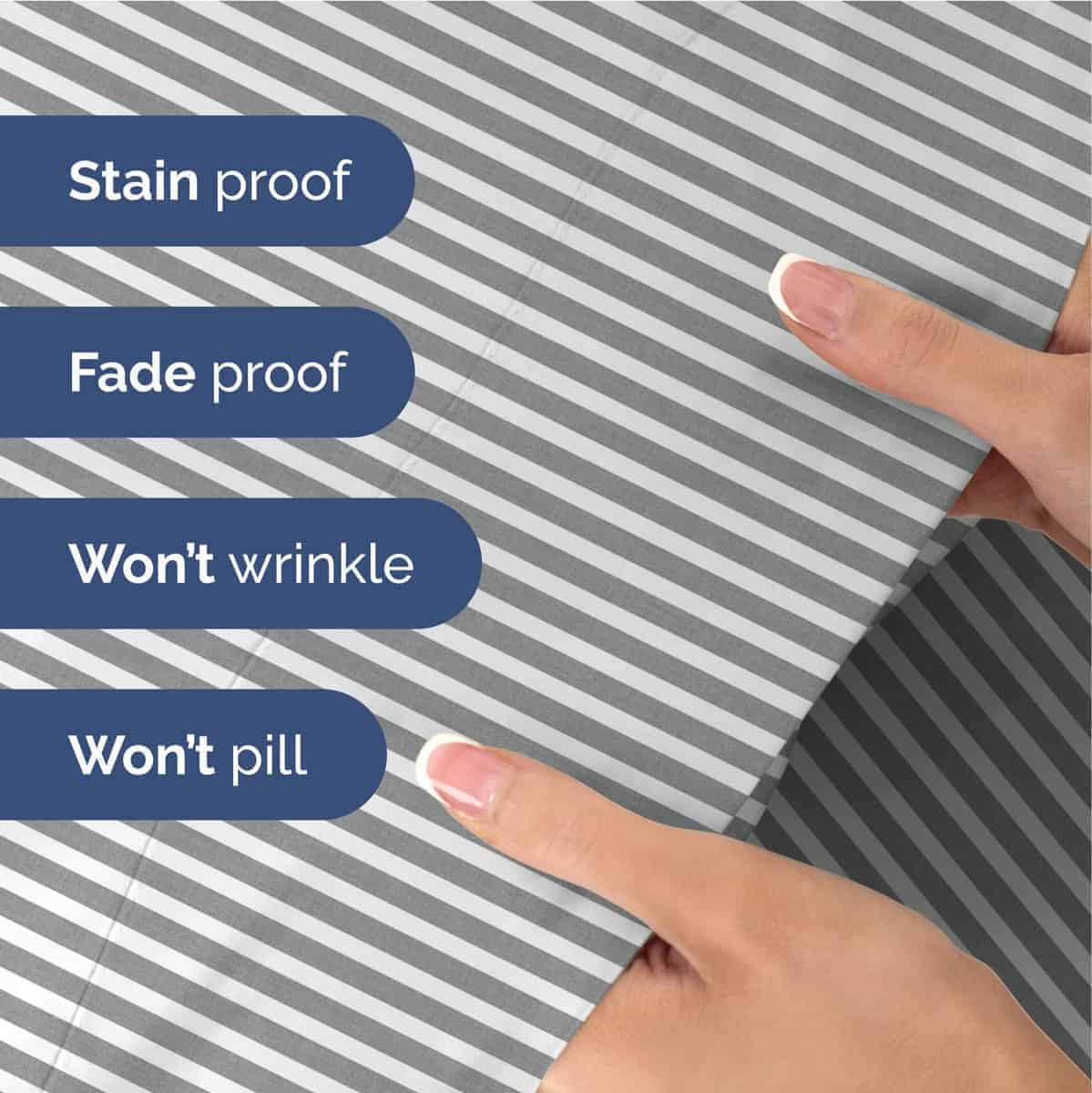 Juego de Sábanas Completo de 4 Piezas - Sábanas Extra - Imagen 6