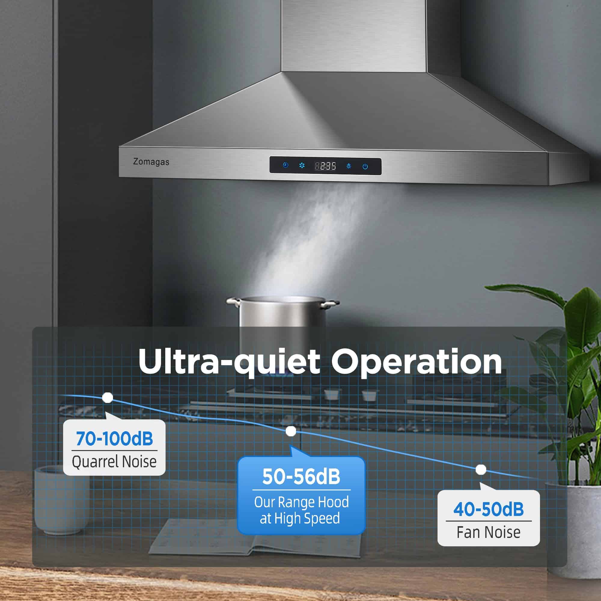 Campana Extractora 30 pulgadas Acero Inoxidable, Campana de - Imagen 6