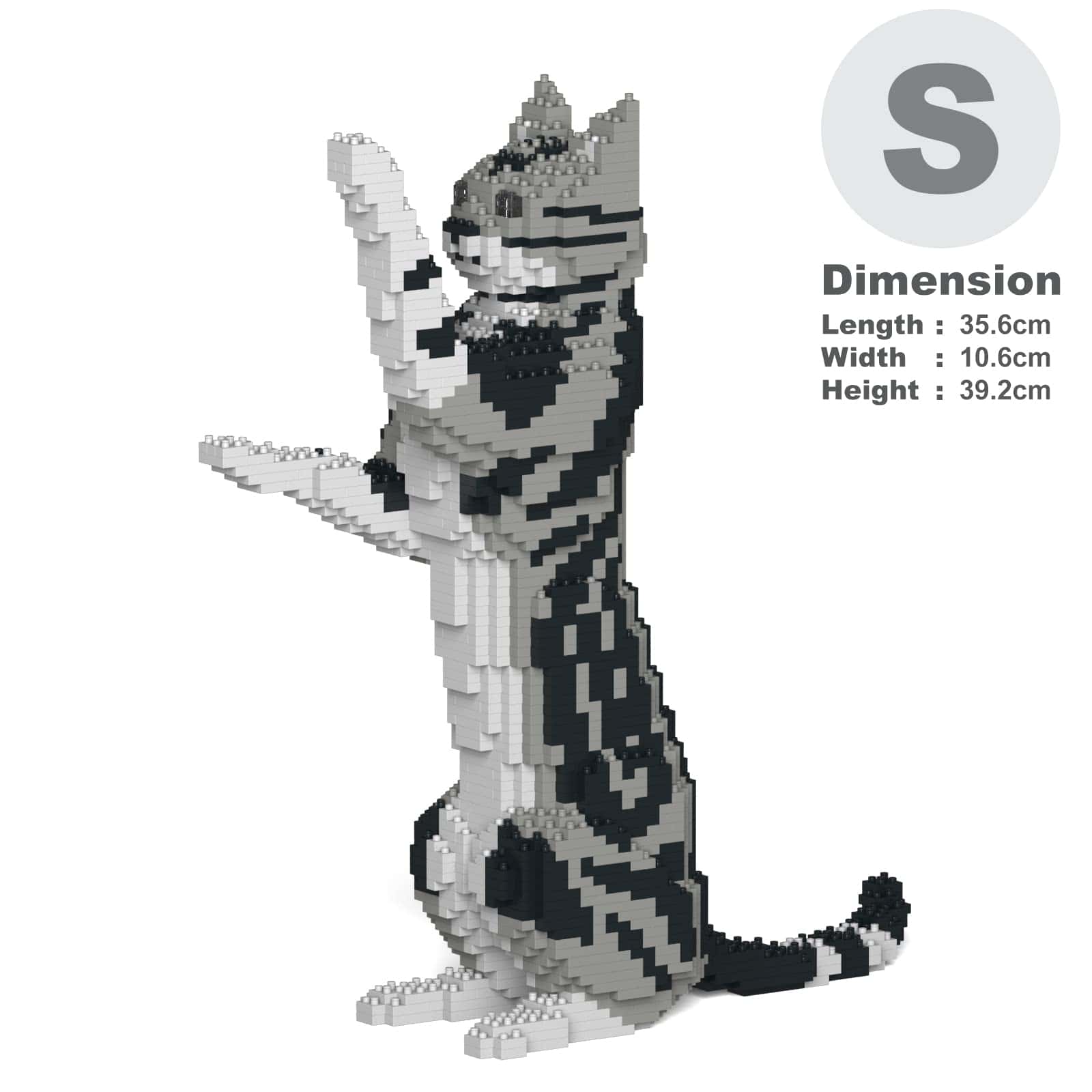 JEKCA American Shorthair Cat 05S-M01 | Bloques de - Imagen 3