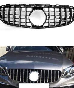 Rejilla de parrilla delantera estilo AMG C63 C63S GT R para