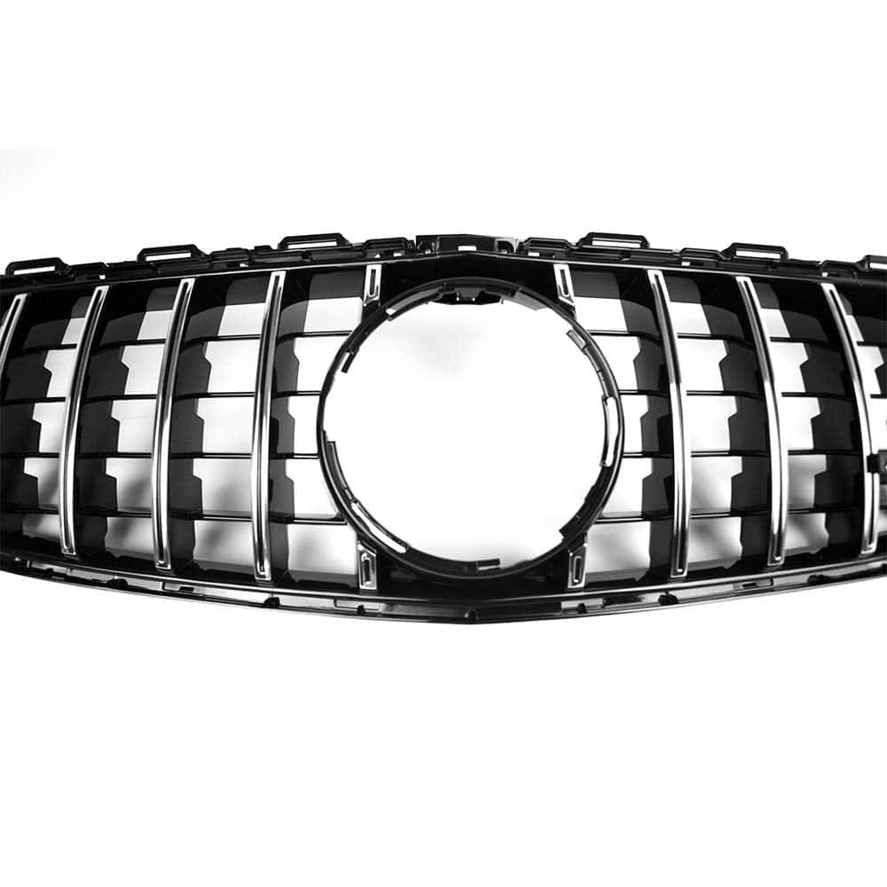 Rejilla de parrilla delantera estilo AMG C63 C63S GT R para - Imagen 5