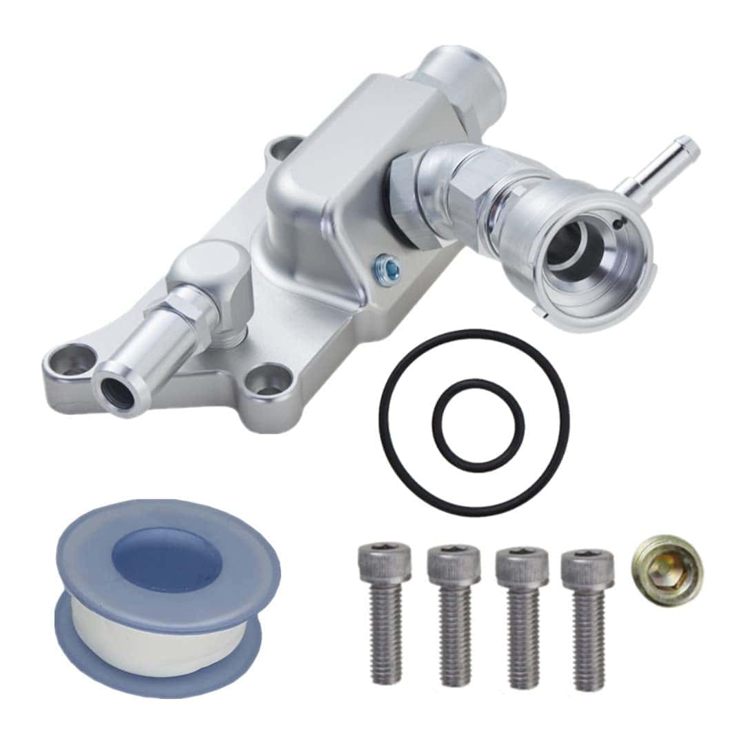 LicBund K Series Upper Coolant Housing Straight Elbow Inlet - Imagen 9