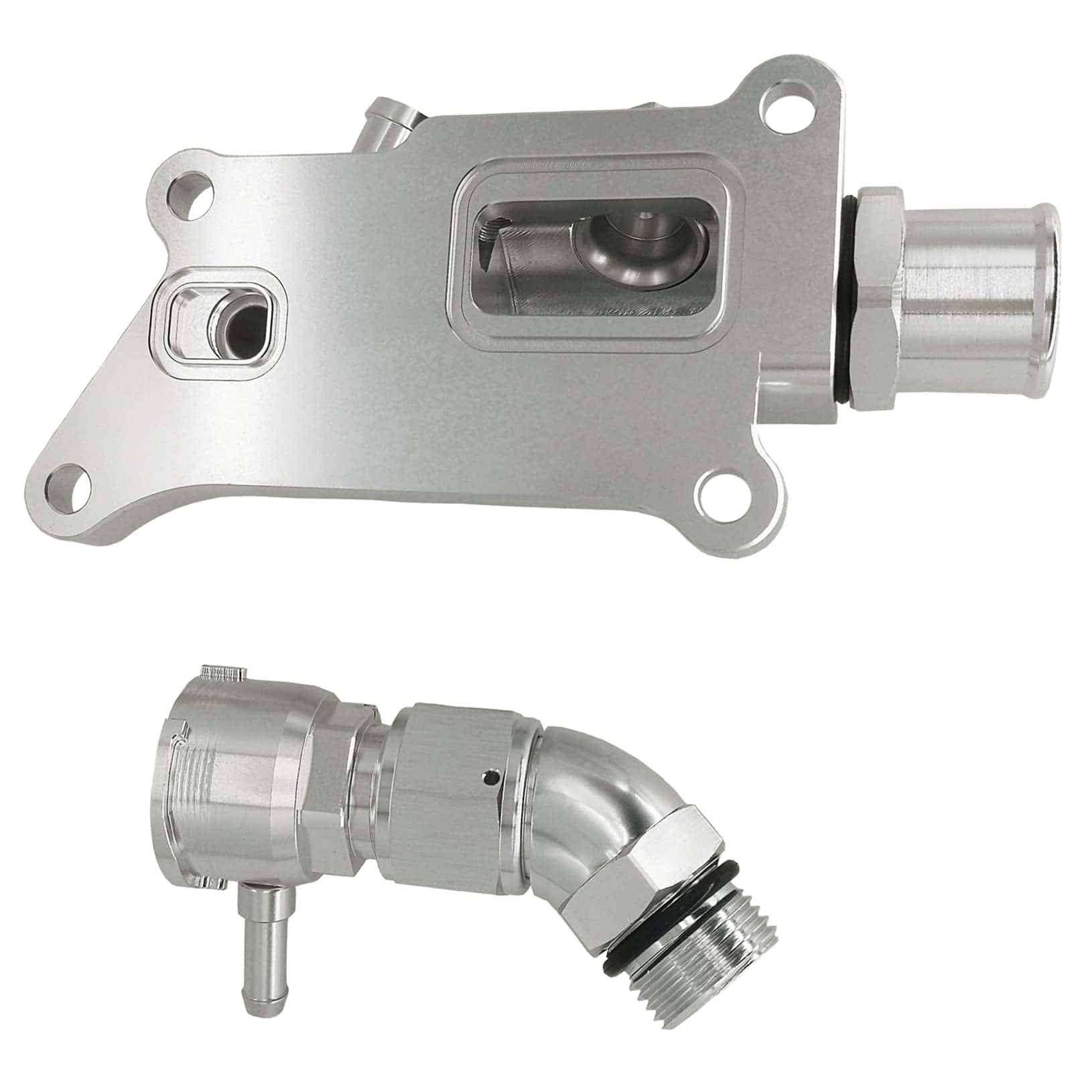 LicBund K Series Upper Coolant Housing Straight Elbow Inlet - Imagen 7