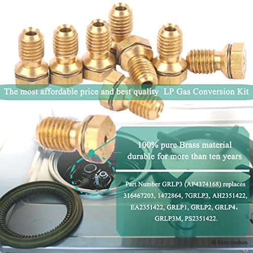 Kit de conversión de gas LP GRLP3 de Frigidaire, repuesto, - Imagen 5