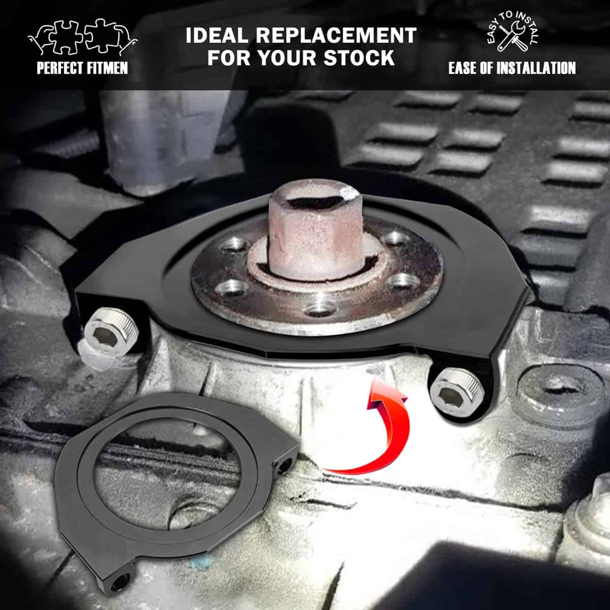 Guardia de Sellado de Eje de Manivela Guardia de Correa - Imagen 3