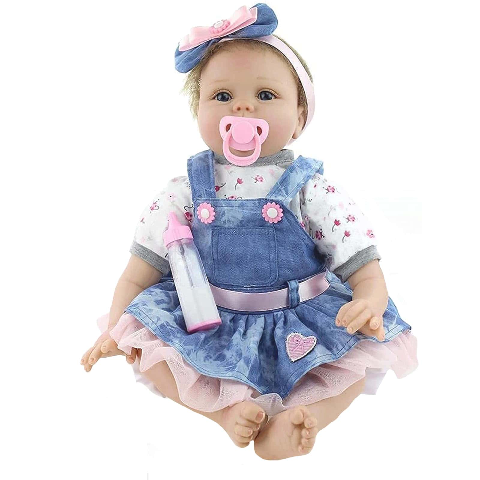Muñecas Reborn Niña 22 Pulgadas 55cm Realistas Hechas a