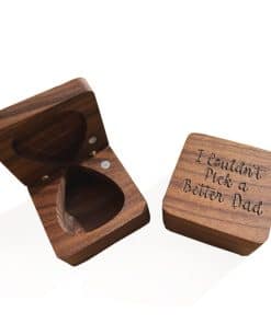 Caja de Púa de Nogal, Regalo para Papá de Hija e Hijo,