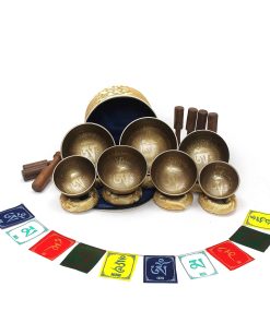 Set de 7 Cuencos Tibetanos ESK GROUP, 3�- 5.2� Cuencos