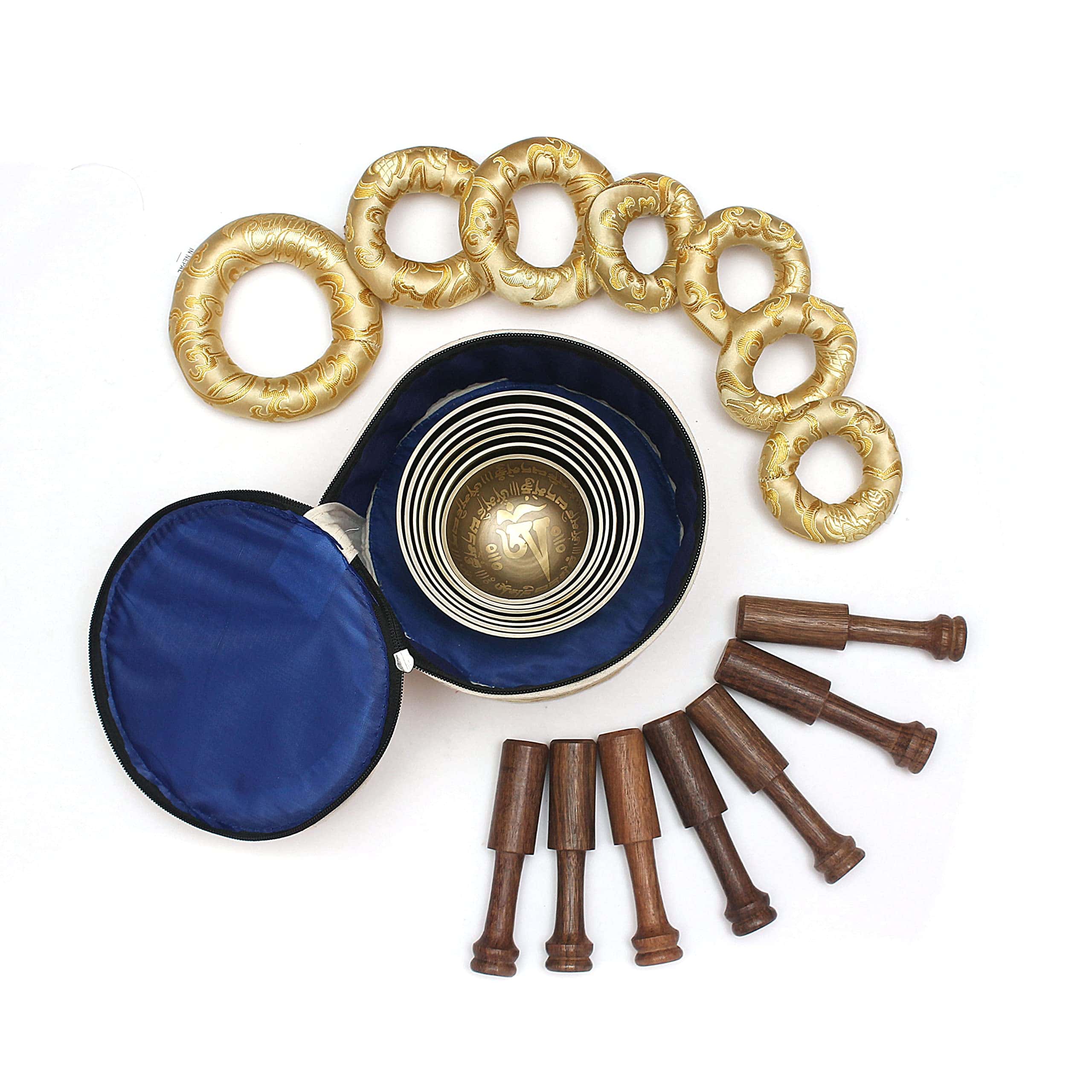 Set de 7 Cuencos Tibetanos ESK GROUP, 3�- 5.2� Cuencos - Imagen 7