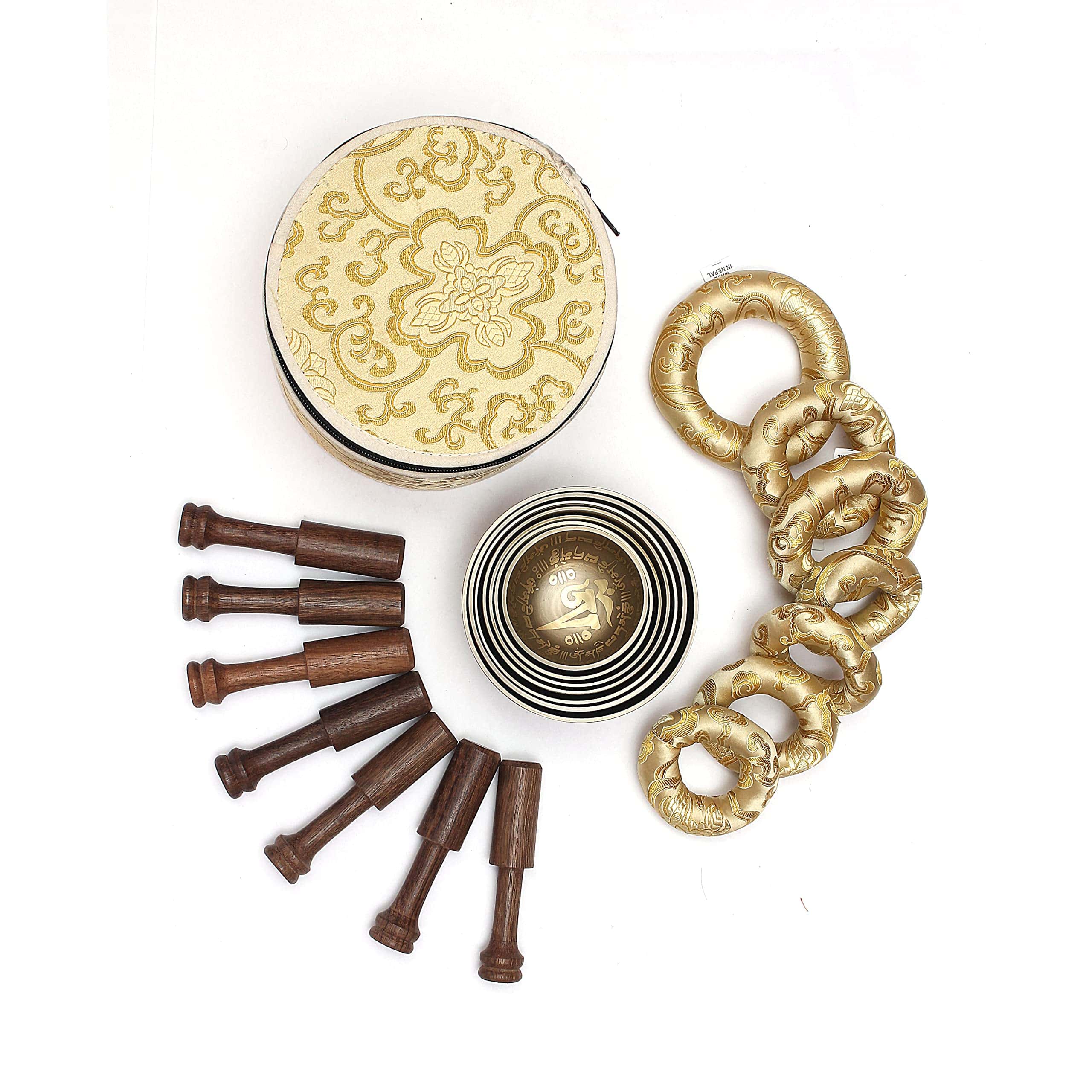 Set de 7 Cuencos Tibetanos ESK GROUP, 3�- 5.2� Cuencos - Imagen 6