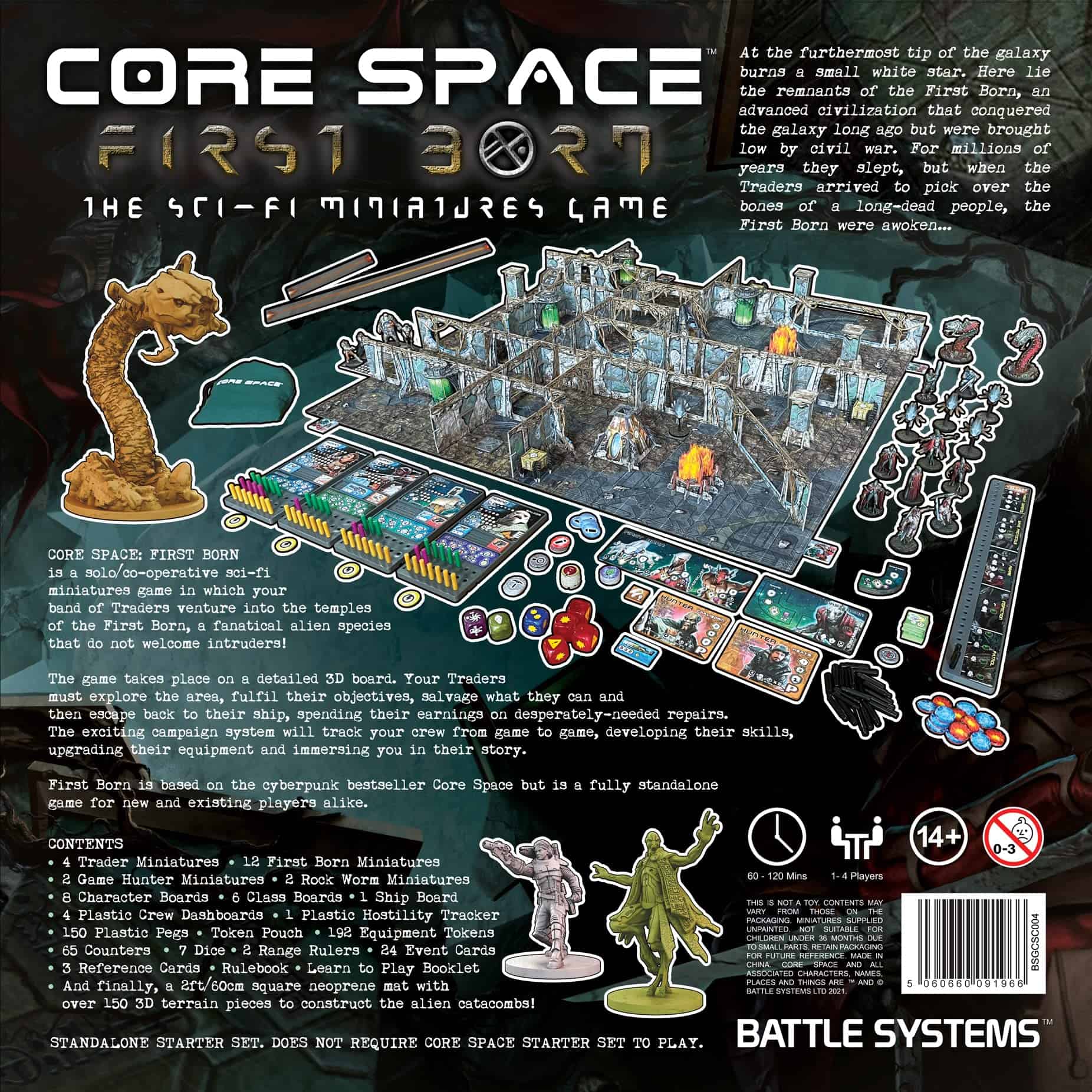 Juego de tablero de miniaturas de ciencia ficción Core - Imagen 4