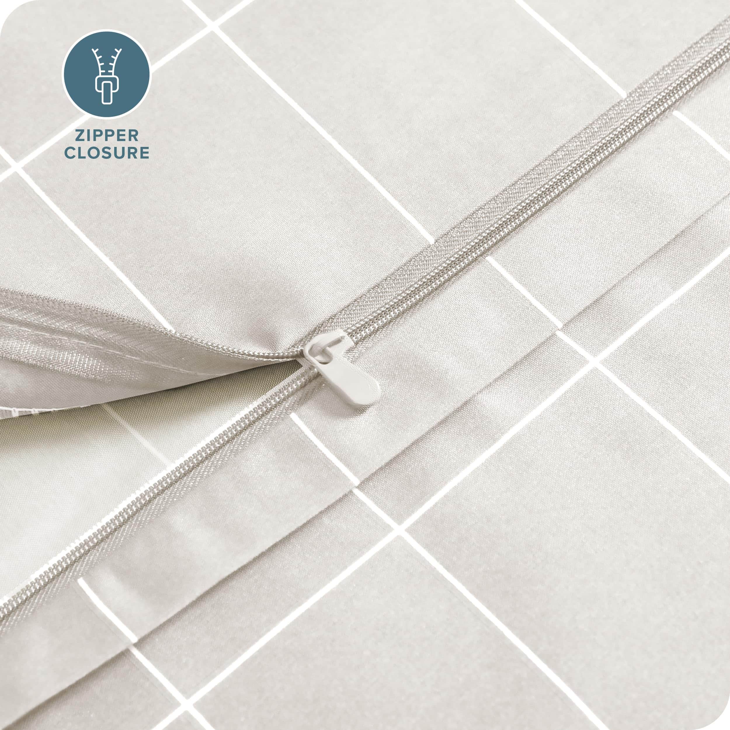 Bare Home Ropa de Cama Funda de Edredón Tamaño King/Cal - Imagen 7