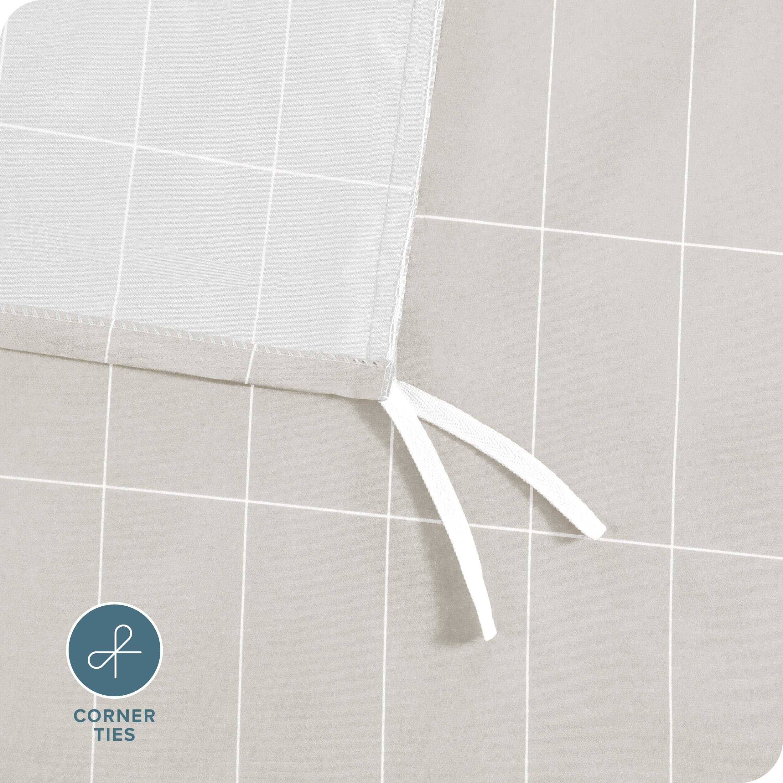 Bare Home Ropa de Cama Funda de Edredón Tamaño King/Cal - Imagen 8