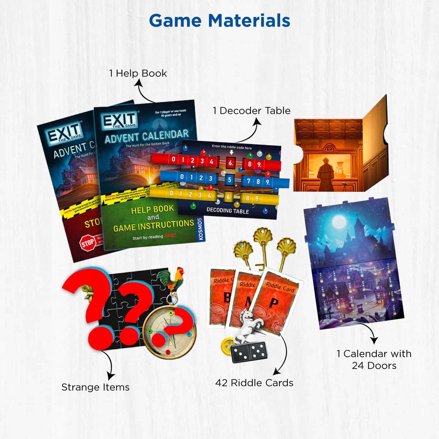 Calendario de Adviento EXIT: La búsqueda del libro dorado | - Imagen 4