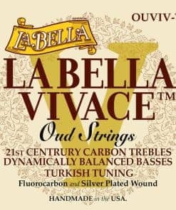 Cuerdas para Oud La Bella OUVIV-T Vivaces Turkish Tuning de