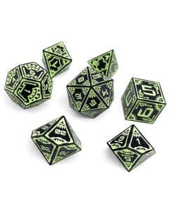 Norse Foundry Metal Space Dice - Aurora Lights