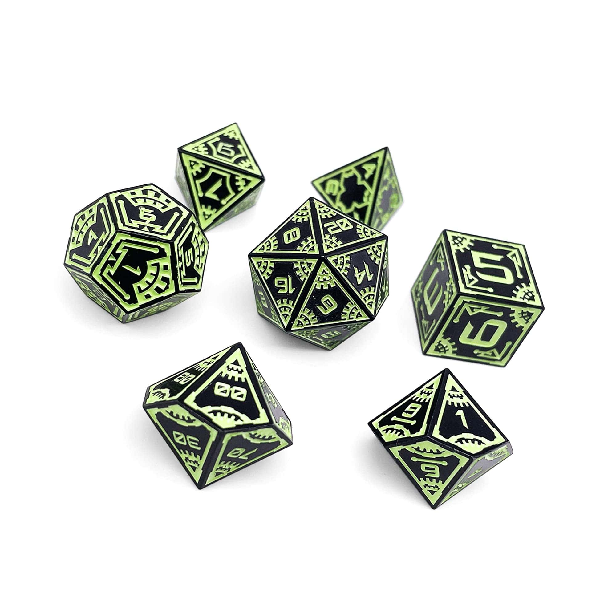 Norse Foundry Metal Space Dice - Aurora Lights