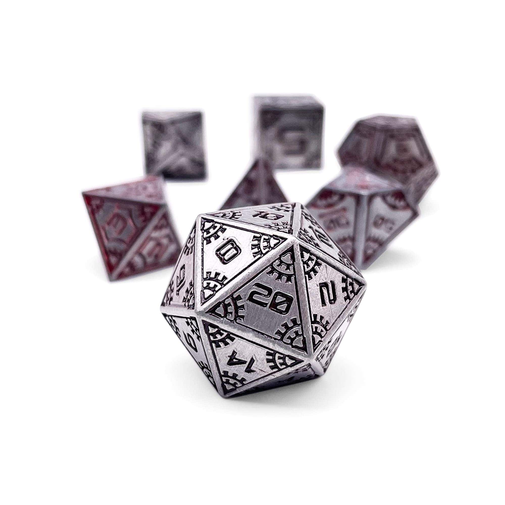 Dados de Metal Space de Norse Foundry - Lluvia de Meteoritos - Imagen 3