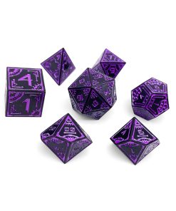 Dados de Metal del Espacio de Norse Foundry - Agujero de