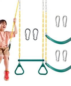 Conjunto de Columpio TURFEE de 3 Piezas Variadas, que