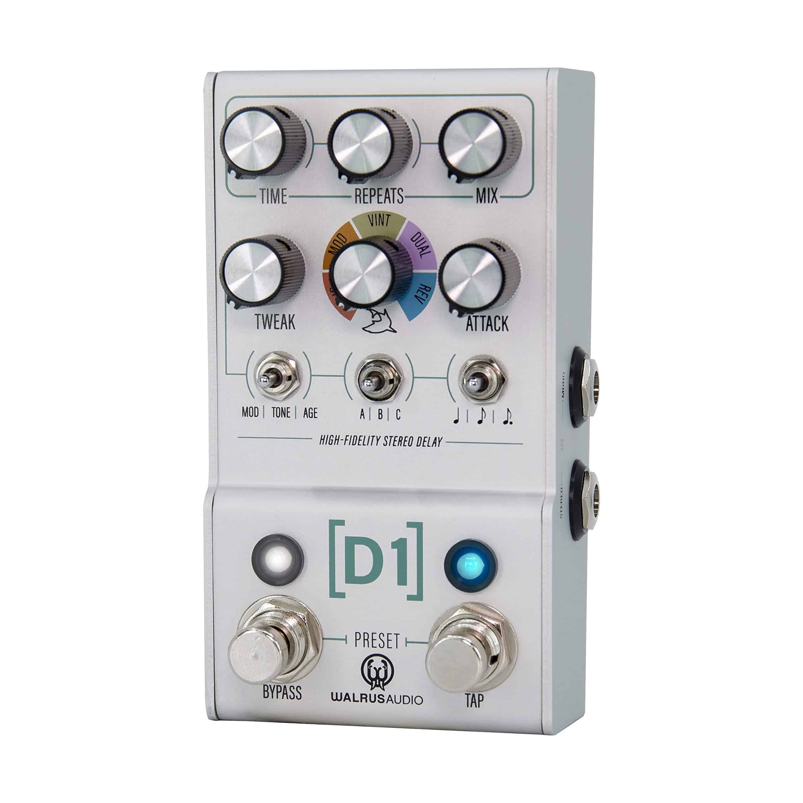 Pedal de Delay de Alta Fidelidad Walrus Audio Mako Series - Imagen 3