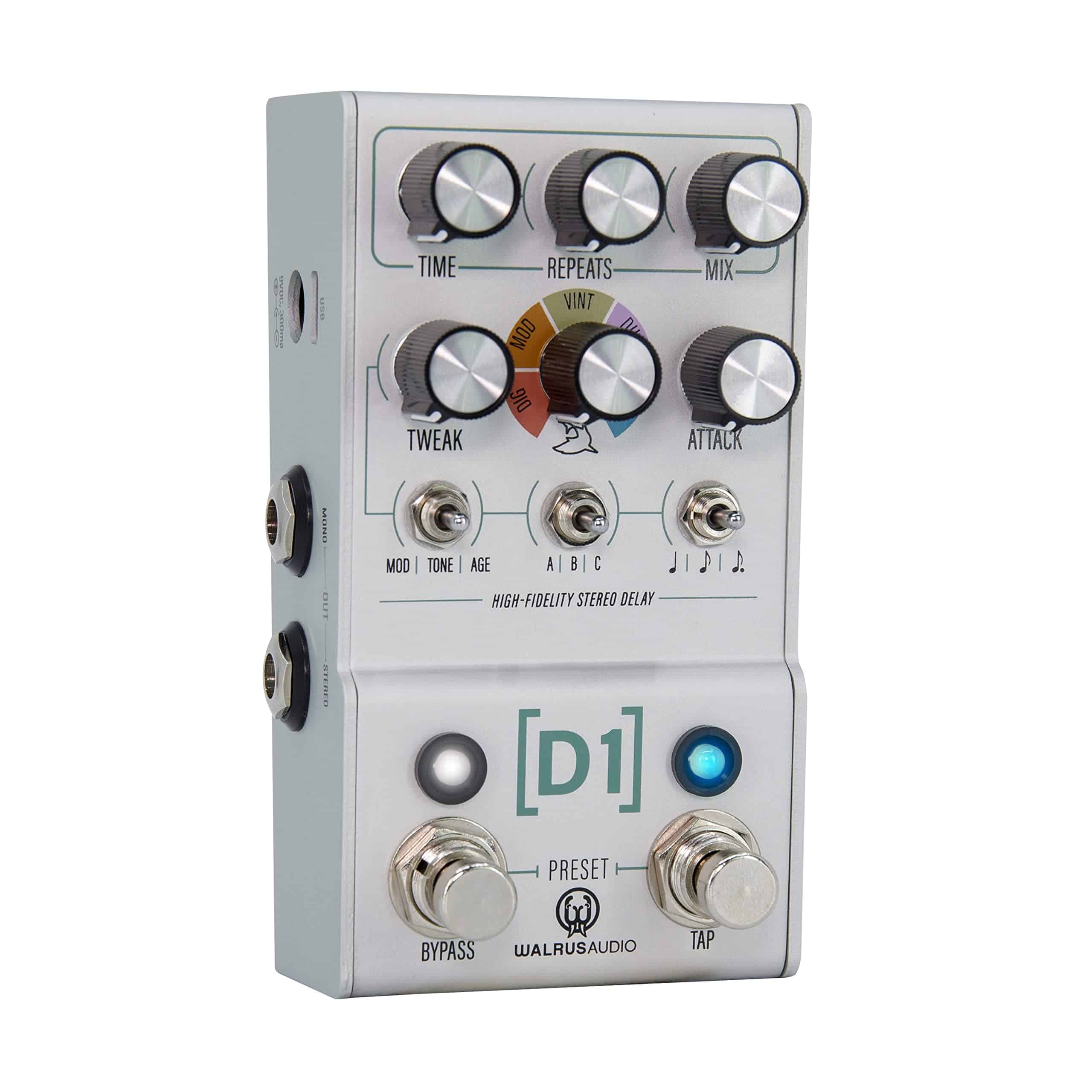 Pedal de Delay de Alta Fidelidad Walrus Audio Mako Series - Imagen 4