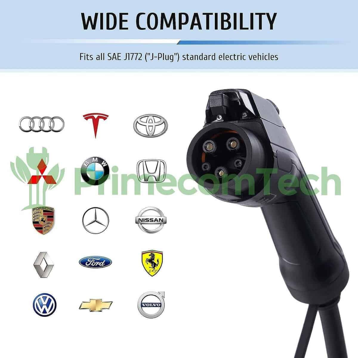 Cargador de Vehículo Eléctrico (EV) Nivel 2 PRIMECOMTECH - Imagen 10