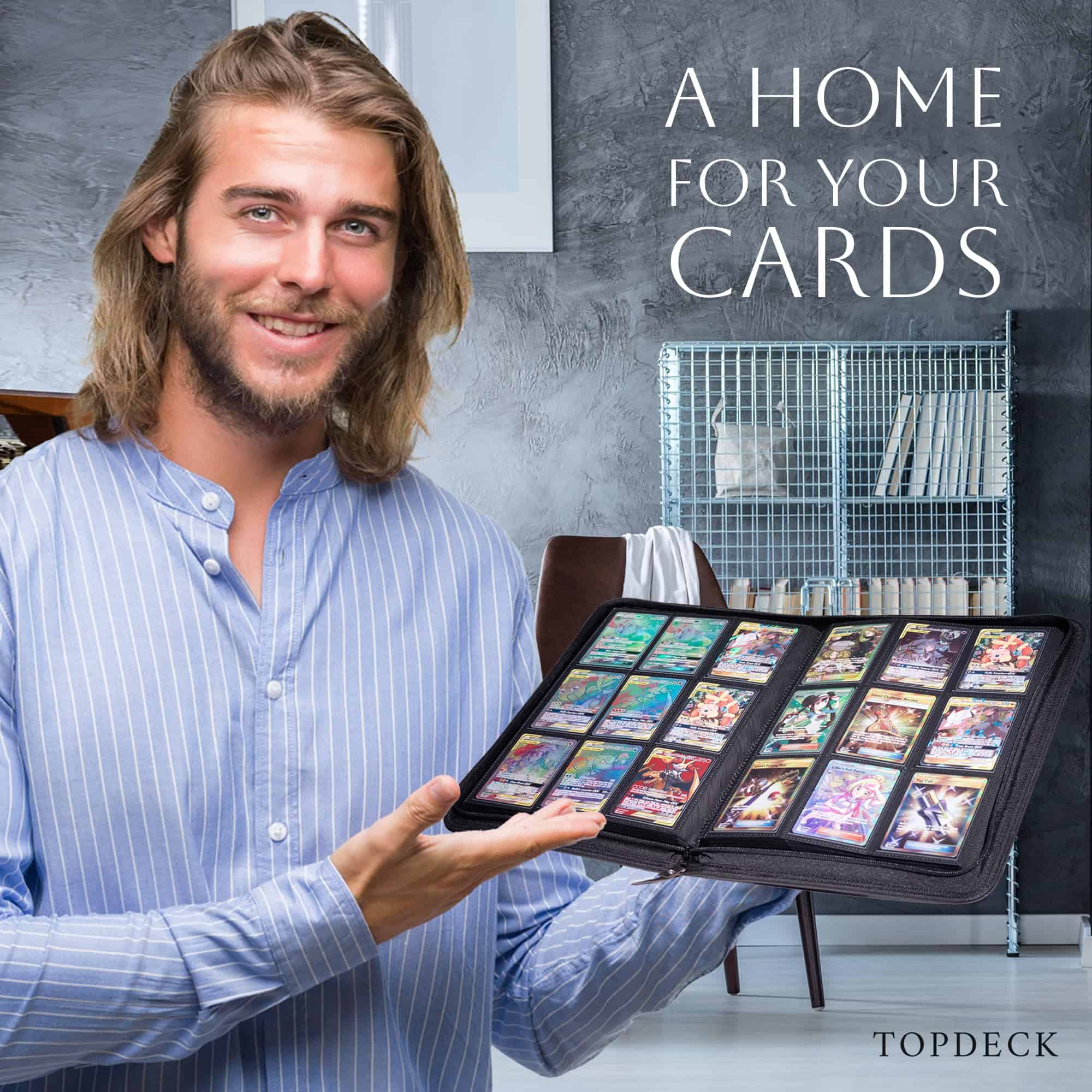 Carpeta con Carga Superior de 200+ Cartas - Carpeta para - Imagen 8