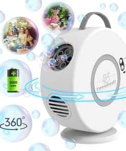 Máquina de Burbujas para Niños y Bebés, -Blanco