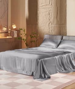 Juego de Sábanas Satinadas HENGWEI tamaño Completo, 4