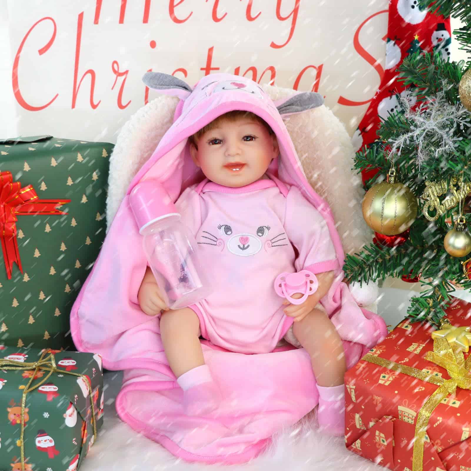 Muñecas Reborn Realistas Niña, Set de Regalo para Niños y