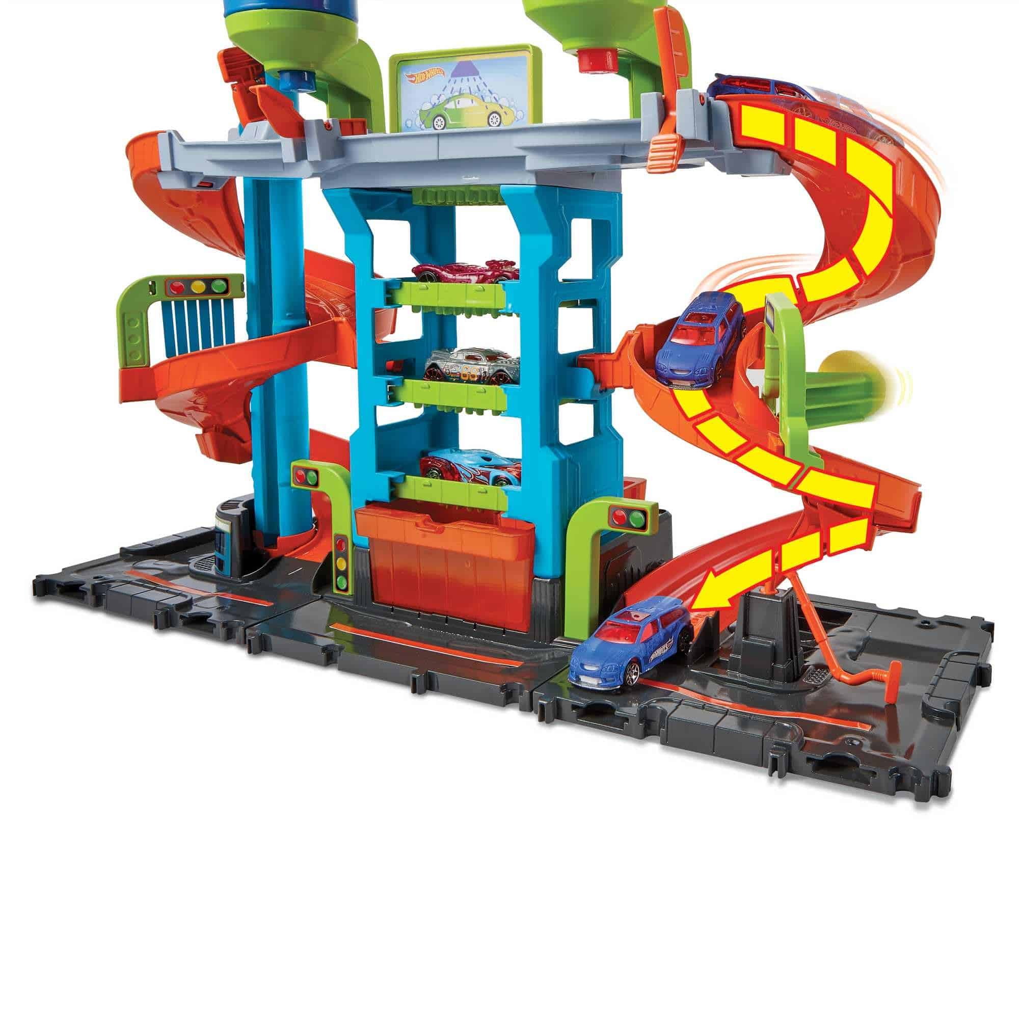 Hot Wheels City Mega Car Wash - Imagen 5
