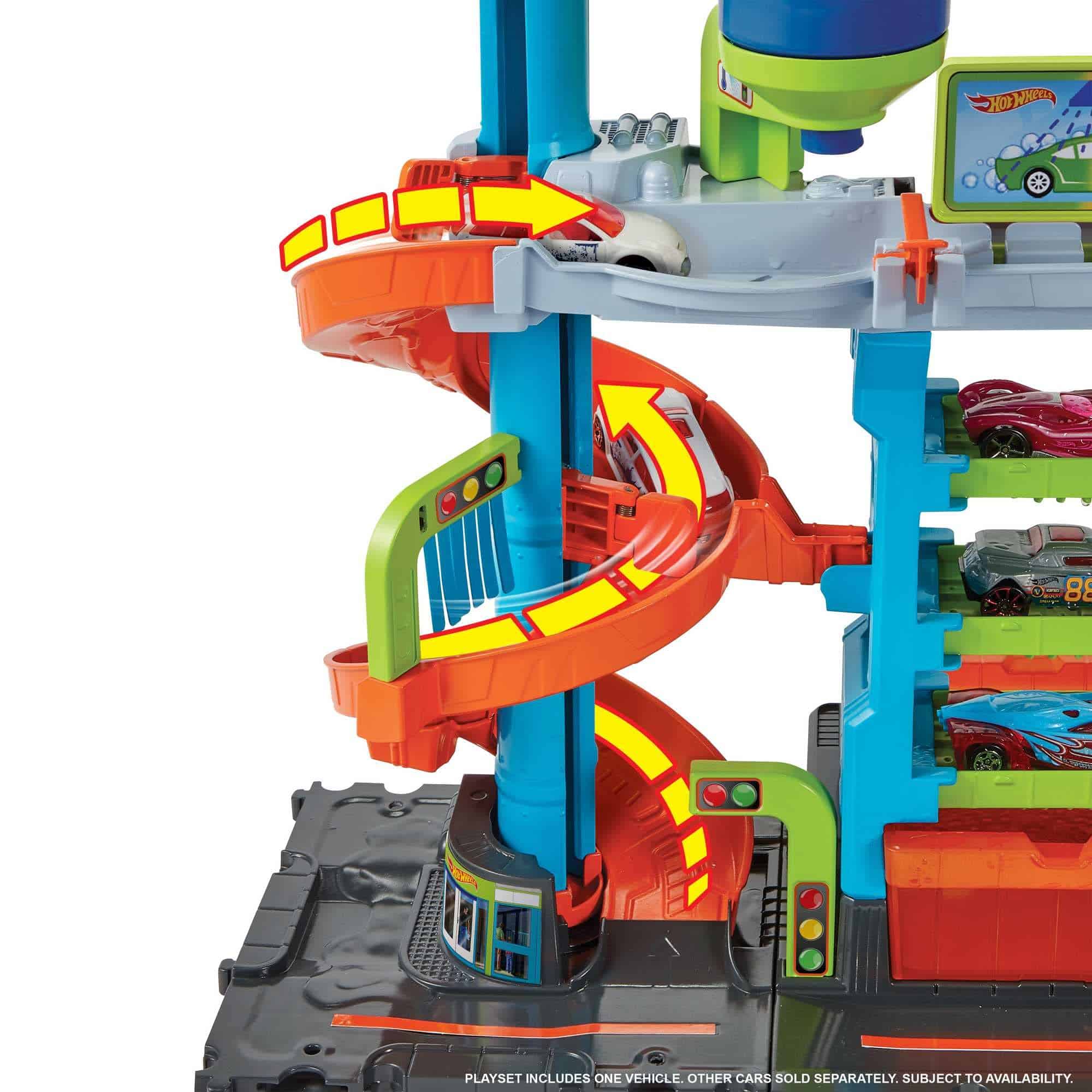 Hot Wheels City Mega Car Wash - Imagen 7
