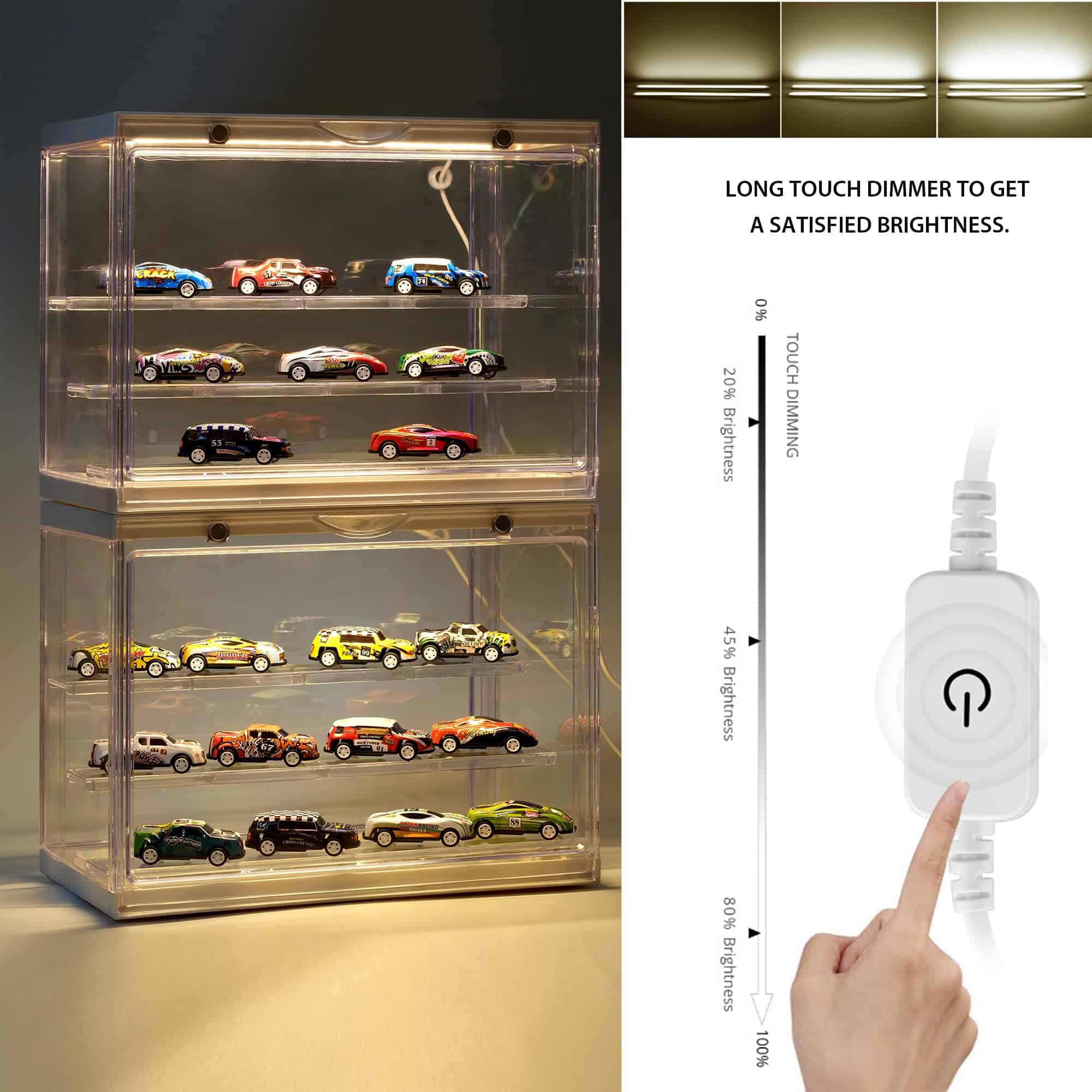 Vitrina para Mini Figuras de Acción con Sistema de - Imagen 4