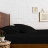 Sábana Ajustable Comfortica Classics 100% -Negro